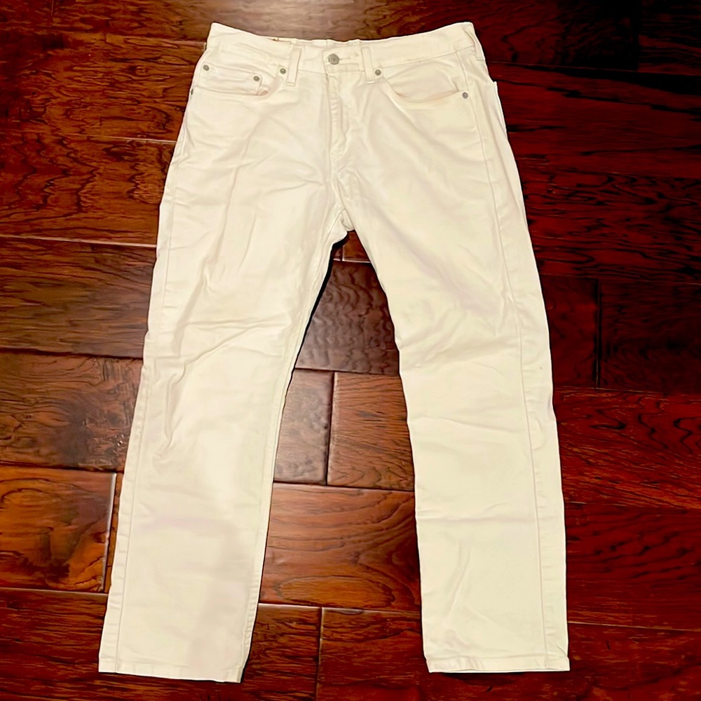 Levi Strauss & Co. Original Riveted White Jeans